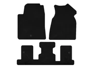GMC Acadia 2006-2017 Premium Textile Floor Mats (1+3 Row, 2013-2017, Black) photo 1