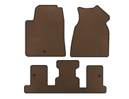 GMC Acadia 2006-2017 EVA Floor Mats (1+3 Row, 2013-2017, Brown) photo 1