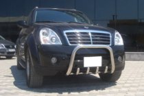 SsangYong Rexton I 2001-2017 Bull Bar QT006 (Stainless Steel) photo 3