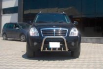 SsangYong Rexton I 2001-2017 Bull Bar QT006 (Stainless Steel) photo 4