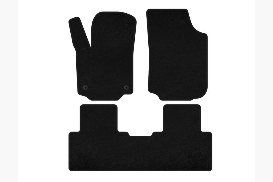 GMC Terrain 2017– Deluxe Textile Floor Mats (Black) Photo 1