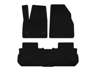 GMC Acadia 2017- Textile Floor Mats Classic (2 Rows, 2017-2019, Black) photo 1