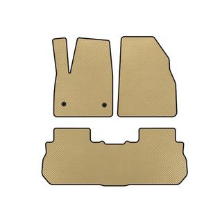 EVA Floor Mats (2 Rows, 2017-2019, Beige) GMC Acadia 2017-