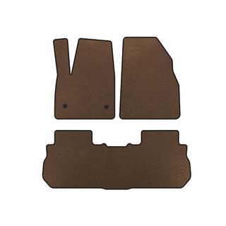 EVA Floor Mats (2 Rows, 2017-2019, Brown)