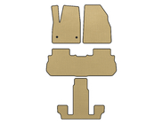 GMC Acadia 2017- EVA Floor Mats (3 Rows, 2017-2019, Beige) photo 1