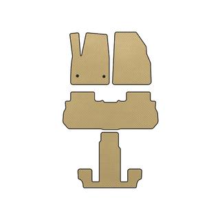 EVA Floor Mats (3 Rows, 2017-2019, Beige)