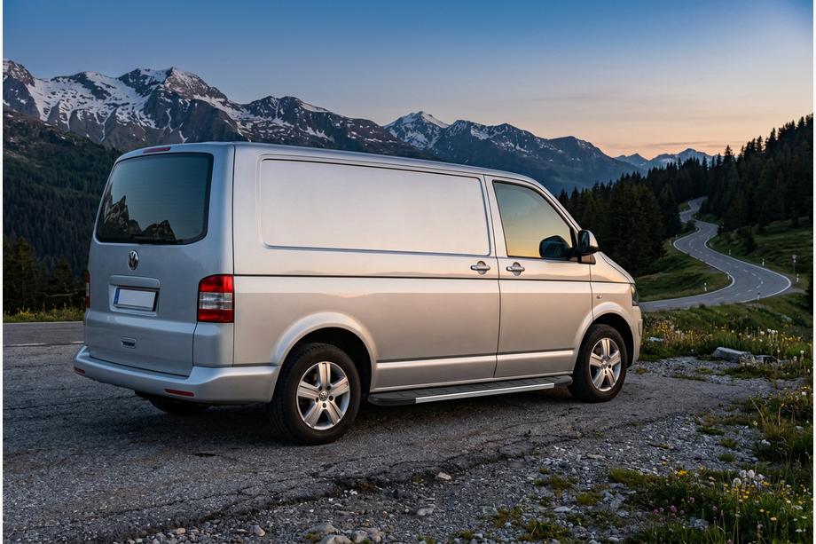 Volkswagen T5 Transporter 2003-2010 Side Steps Duru (2 pcs, Aluminum) Photo 2