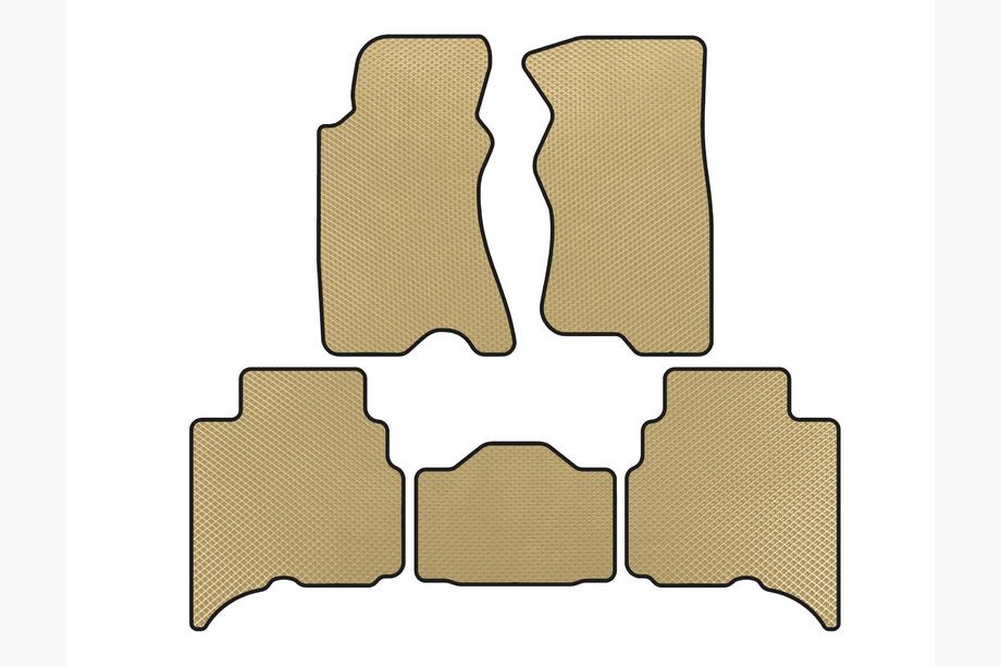 GreatWall Haval/Hover H3 2005-2013 EVA Floor Mats (Beige) Image