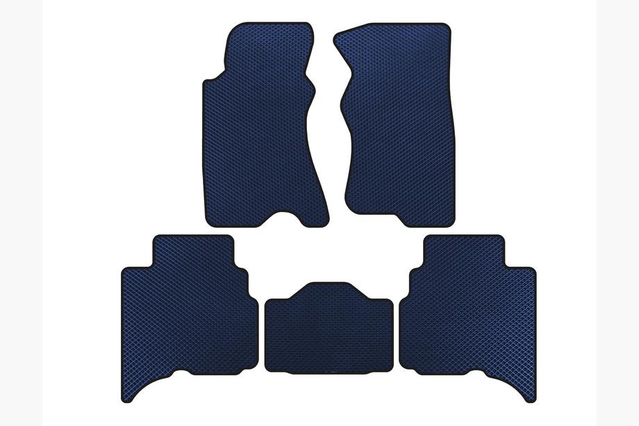 GreatWall Haval/Hover H3 2005-2013 EVA Floor Mats (Blue) Image