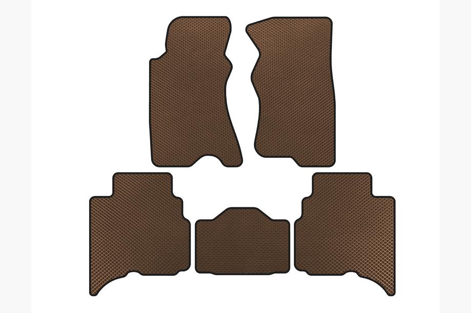 GreatWall Haval/Hover H3 2005-2013 EVA Floor Mats (Brown) Image