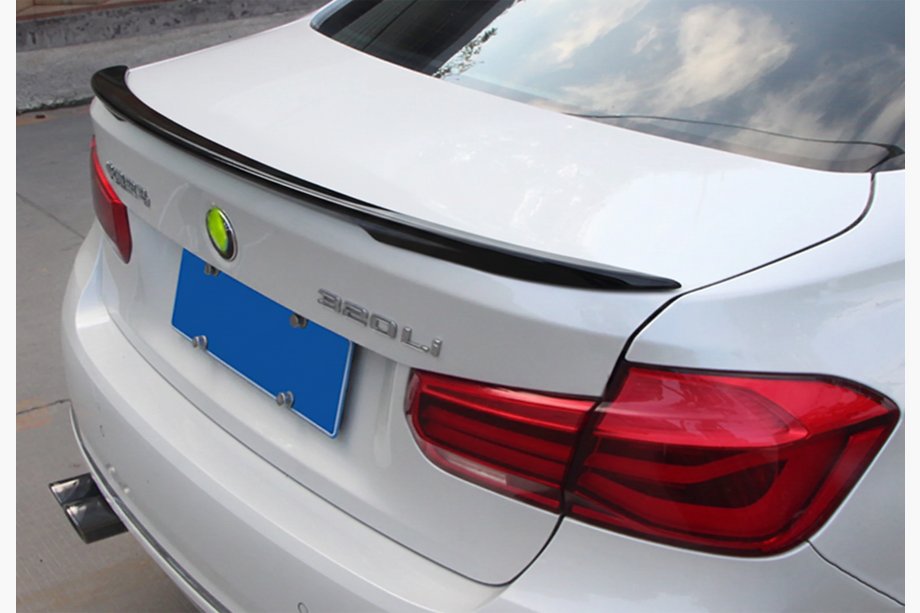 BMW 3 Series F30/F31 2012-2019 MP-Style Spoiler (for F30/F80, Gloss Black) Image