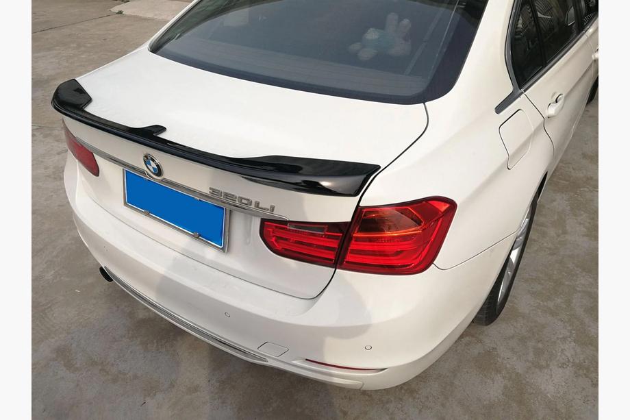 BMW 3 Series F30/F31 2012-2019 X-Style Spoiler (for F30/F80, Gloss Black) Photo 1