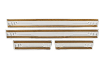 Renault Megane II 2004-2009 Door Sill Protectors V-2 (4 pcs, Stainless Steel) photo 4