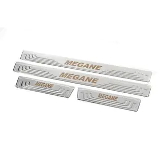 Door Sill Protectors V-2 (4 pcs, Stainless Steel) photo 3