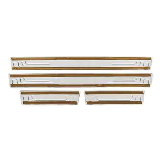 Door Sill Protectors V-2 (4 pcs, Stainless Steel) photo 4