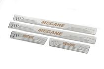 Renault Megane IV 2016-2025 Door Sill Protectors V-2 (4 pcs, Stainless Steel) photo 3