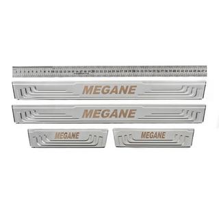 Door Sill Protectors V-2 (4 pcs, Stainless Steel) photo 1