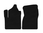 GMC Sierra 2013-2019 Textile Floor Mats Premium (Black) photo 1