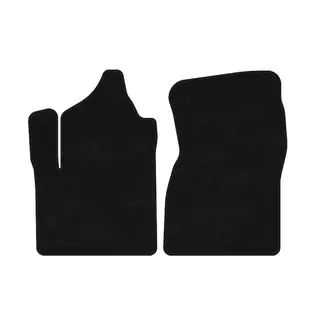 Textile Floor Mats Premium (Black) GMC Sierra 2013-2019 photo 1