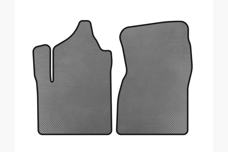GMC Sierra 2013-2019 EVA Floor Mats (Gray) Image