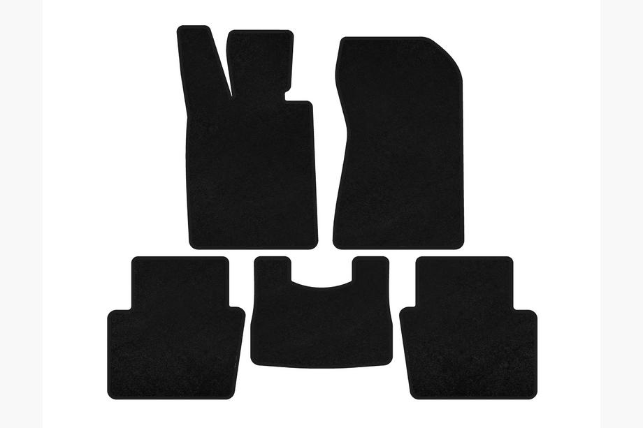 Honda Legend 2004-2012 Deluxe Textile Floor Mats (Black) Image