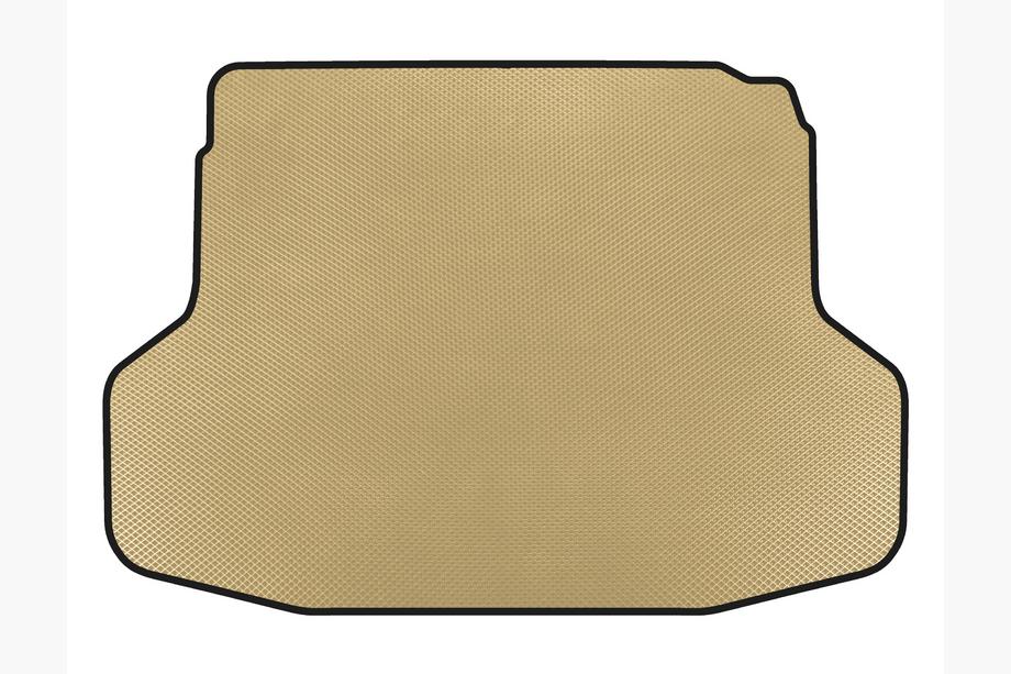 Honda Civic Sedan VII 2001-2006 EVA Trunk Mat (Coupe, Beige) Image