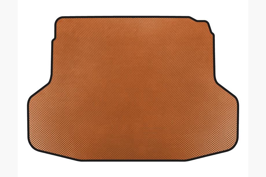 Honda Civic Sedan VII 2001-2006 EVA Trunk Mat (Coupe, Orange) Image