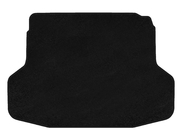 Honda Civic Sedan VII 2001-2006 Textile Trunk Mat Classic (Coupe, Black) photo 1