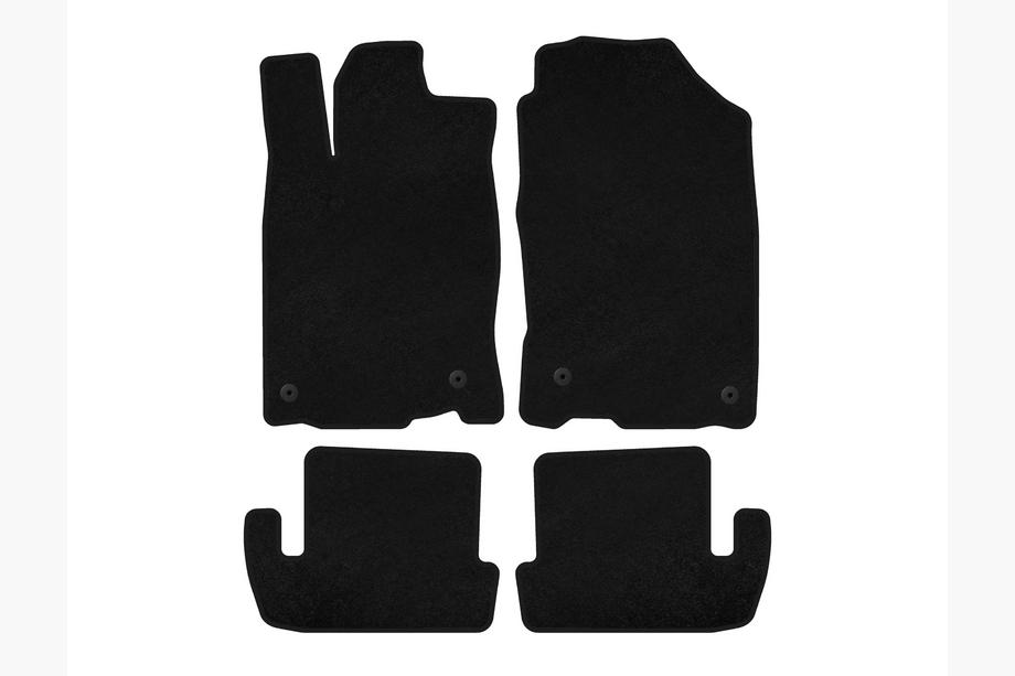 Honda CR-Z Textile Floor Mats Premium (Black) Image