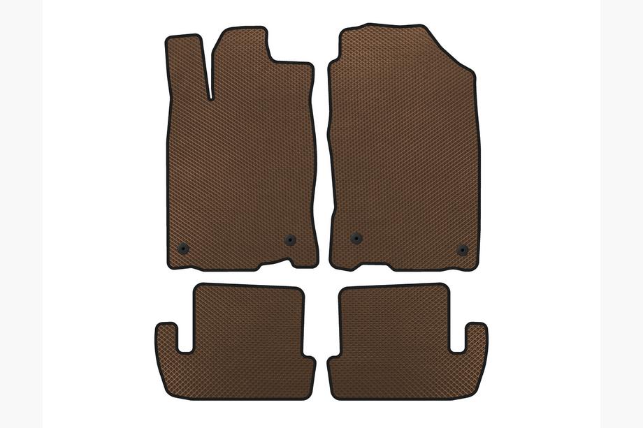 Honda CR-Z EVA Floor Mats (Brown) Image