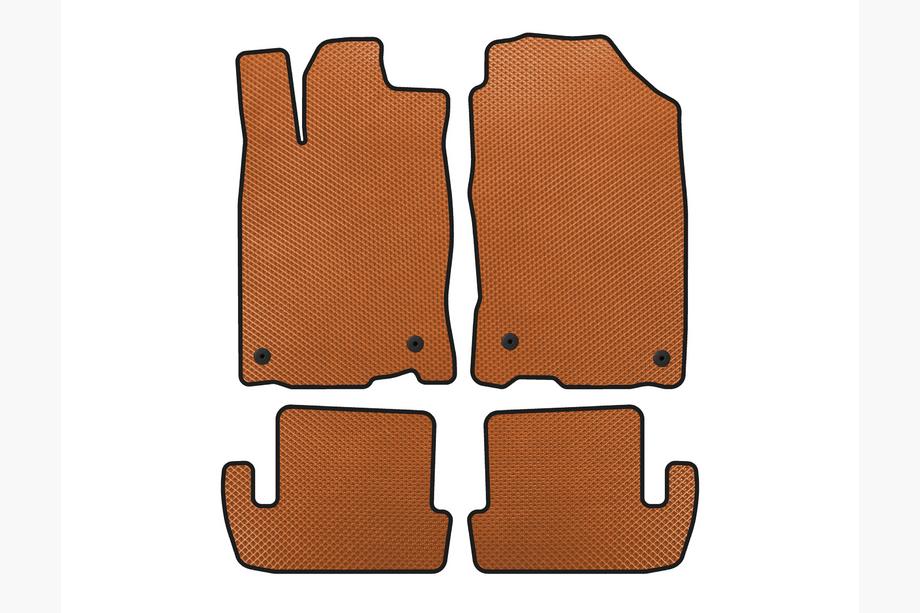 Honda CR-Z EVA Floor Mats (Orange) Image