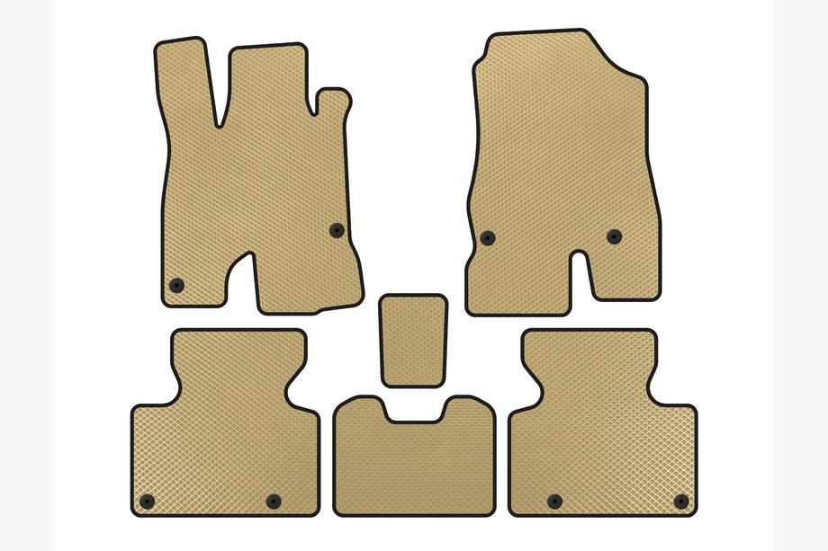 Honda Clarity 2016- EVA Floor Mats (Beige) Image