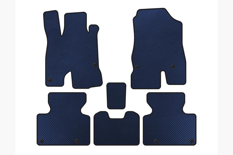 Honda Clarity 2016- EVA Floor Mats (Blue) Image