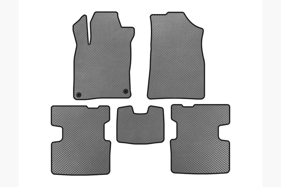 Honda Insight III 2018-2022 EVA Floor Mats (Gray) Image