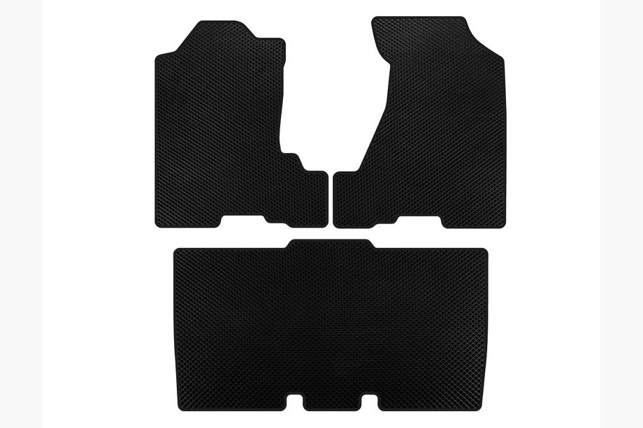 Honda Element 2003-2011 EVA Floor Mats (Black) Image
