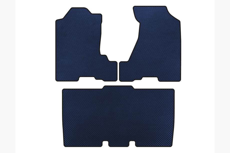 Honda Element 2003-2011 EVA Floor Mats (Blue) Image