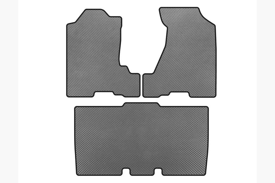 Honda Element 2003-2011 EVA Floor Mats (Gray) Image