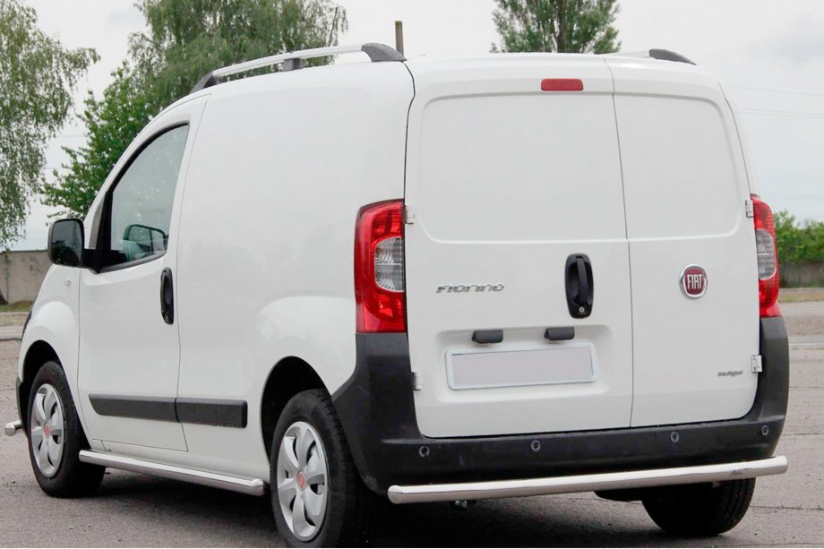 Fiat Fiorino/Qubo 2008-2024 Rear Protection Stainless Steel Image