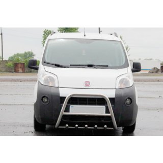 Bull Bar WT006 (Stainless Steel) Fiat Fiorino/Qubo 2008-2024 photo 1