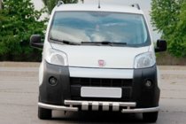 Fiat Fiorino/Qubo 2008-2024 Front Bull Bar Shark Stainless Steel photo 1