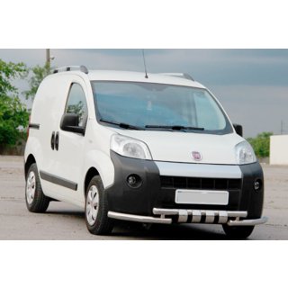 Front Bull Bar Shark Stainless Steel Fiat Fiorino/Qubo 2008-2024 photo 2