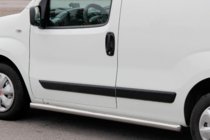 Peugeot Bipper 2008-2017 Side Bars Ø60 (2 pcs, Stainless Steel) photo 2