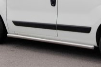 Peugeot Bipper 2008-2017 Side Bars Ø60 (2 pcs, Stainless Steel) photo 3