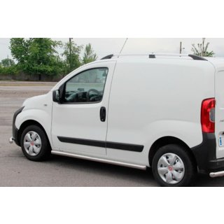 Side Bars Ø60 (2 pcs, Stainless Steel) Peugeot Bipper 2008-2017 photo 1