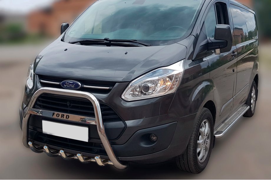 Ford Custom 2013-2022 Bull Bar WT006 F1-56 (Stainless Steel) Image