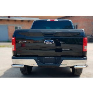 Rear Corner Bars AK003 (2 pcs, stainless steel) Ford F-150 2014-2021 photo 2