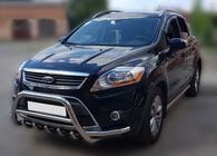 Ford Kuga 2008-2013 Bull Bar WT003-Exclusive (stainless steel) photo 3