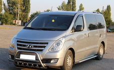 Hyundai H300, H1, Starex 2008-2020 Bull Bar WT003 (Stainless Steel) photo 2