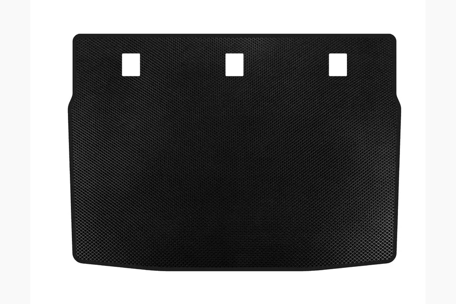 Kia Forte 2008–2024 EVA Trunk Mat (2008-2012, Black) Photo 1