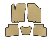 Kia Forte 2008–2024 EVA Floor Mats (2008-2012, Beige) photo 1